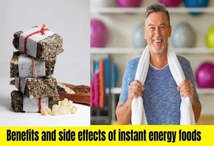 What are the health benefits of instant energy foods?